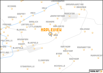 map of Maple View