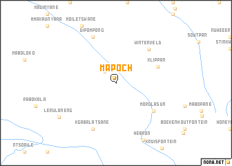 map of Mapoch