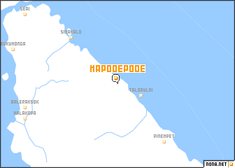 map of Mapooepooe