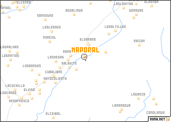 map of Maporal