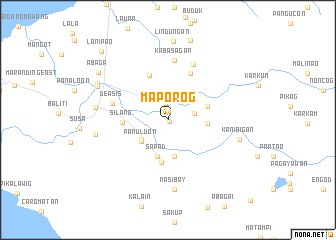 map of Maporog