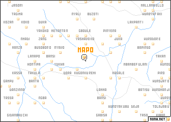 map of Mapo