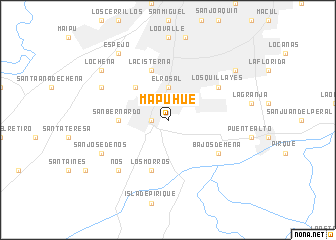 map of Mapuhue