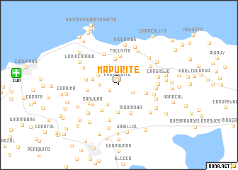 map of Mapurite