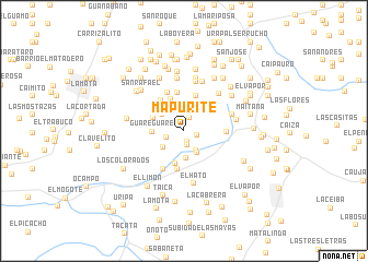 map of Mapurite