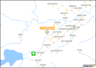 map of Mapuroc