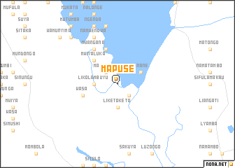 map of Mapuse