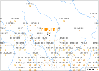 map of Maputma