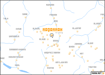 map of Maqammah