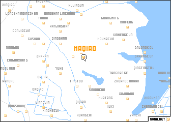 map of Maqiao