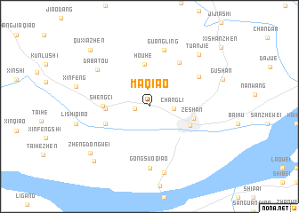 map of Maqiao