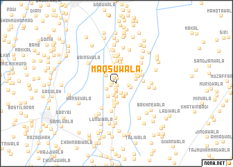 map of Maqsuwāla