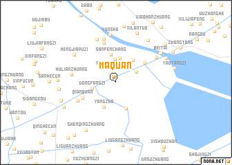 map of Maquan