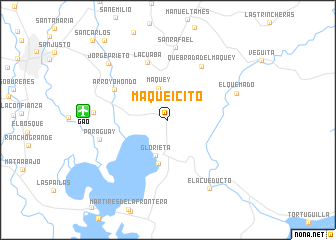 map of Maqueicito