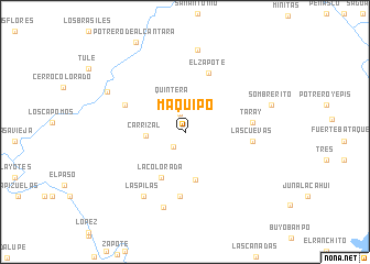 map of Maquipo