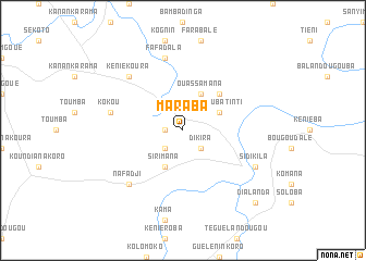 map of Maraba