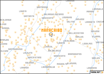 map of Maracaibo