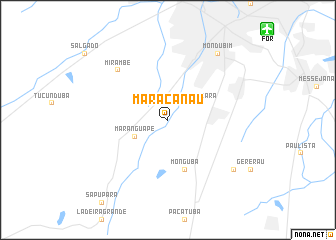 map of Maracanaú