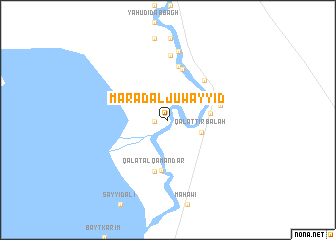 map of Ma‘raḑ al Juwayyid