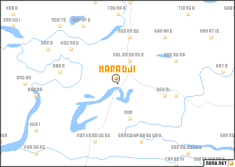 map of Maradji