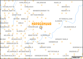 map of Maragomuwa