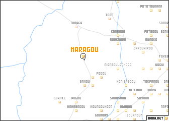 map of Maragou