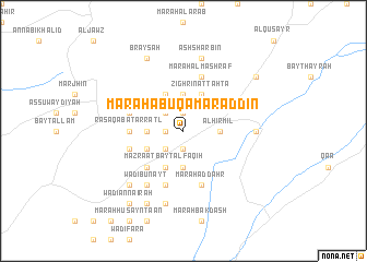 map of Marāḩ Abū Qamar ad Dīn