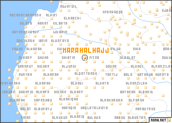 map of Marāḩ al Ḩājj