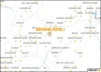 map of Marāḩ al Mīr ‘Alī