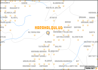 map of Marāḩ al Qulūd