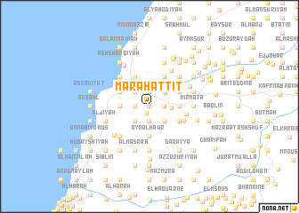map of Marāḩ aţ Ţīţ