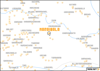 map of Marai Bāla