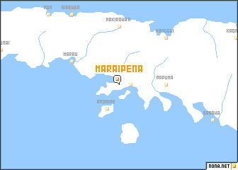 map of Maraipena