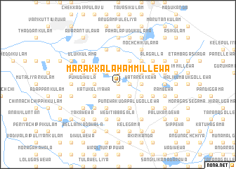 map of Marakkala Hammillewa