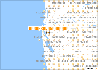 map of Marakkala Sawarana