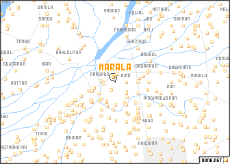 map of Marāla