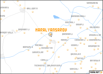 map of Maralyansarov