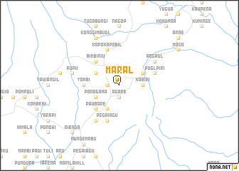 map of Maral