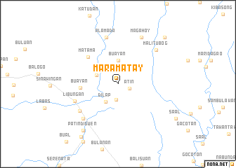 map of Maramatay