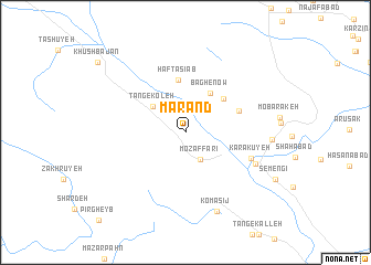 map of Marand
