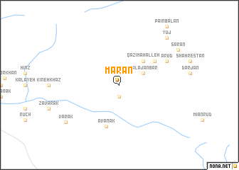 map of Marān