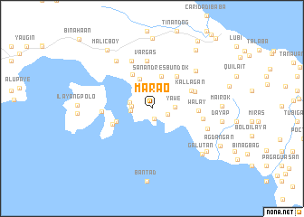 map of Marao