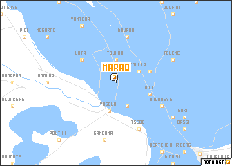 map of Marao