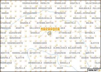 map of Marapona