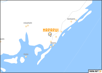 map of Mararui