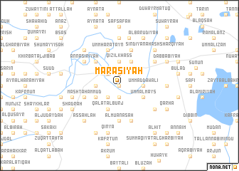 map of Marāsīyah