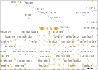 map of Maratenna