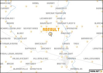 map of Marault