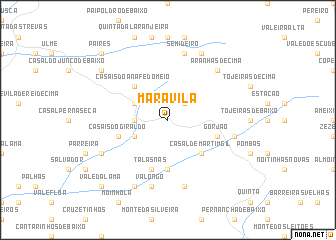 map of Maravila
