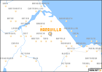 map of Maravilla